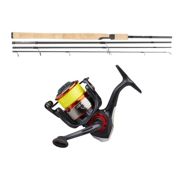 Lawson Explorer G4 9' 3-15g 4-delt Savage Gear SG2 FD 3000 - Pakke 