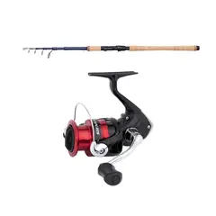 DAM Steelhead Iconic Tele Spin 9&#39; 7-28g Shimano Sienna 2500 FG