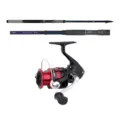 Elbe Eggedal teleskop ørret 4,5m 7-28g Shimano Sienna 2500 FG