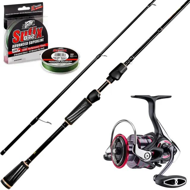 Westin BattleStick 7'1" Allround Vib Daiwa Fuego LT 2000, Sufix 832 braid 