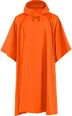 Fj&#228;llr&#228;ven Poncho Safety Orange OneSize P&#229;litelig poncho med hette