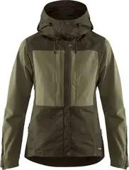 Fj&#228;llr&#228;ven Keb Jacket W Green L Deep Forest-Laurel Green, dame