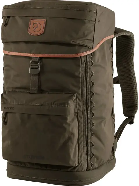Fjällräven Singi Stubben Dark Olive Robust ryggsekk til friluftsliv 27l 