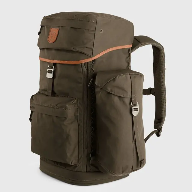 Fjällräven Singi Side Pocket Dark Olive Ekstra sidelomme til Singi ryggsekker 