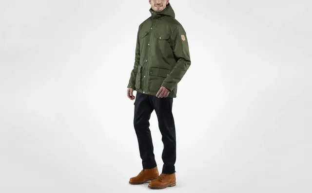 Fjällräven Greenland Winter Jacket M L Dark Navy, herre 
