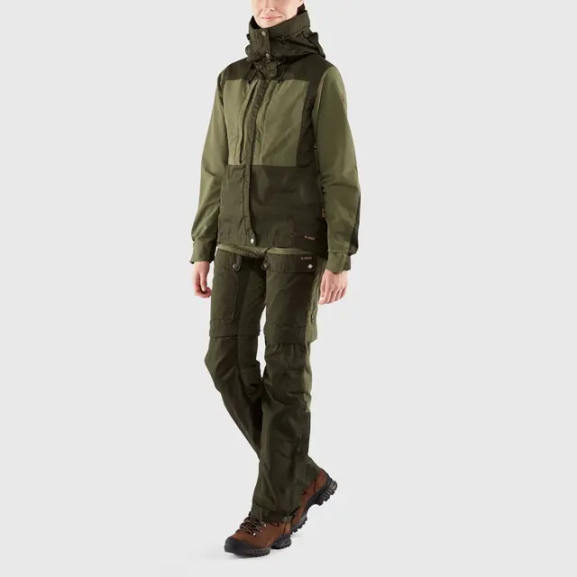 Fjällräven Keb Jacket W Green L Deep Forest-Laurel Green, dame 