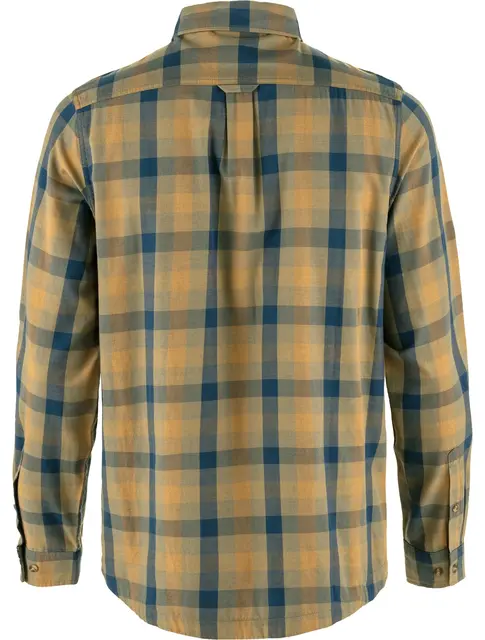 Fjällräven Lappland Mesh Shirt M L Light Olive-Indigo Blue, herre 