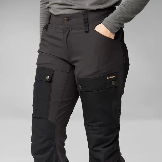 Fjällräven Keb Trousers W Indigo 34/S Prisbelønt teknisk turbukse til dame 