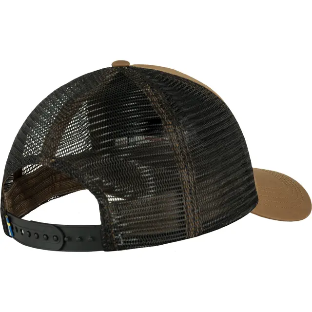 Fjällräven 1960 Logo Långtradarkeps L/XL Timber Brown komfortabel trucker caps 