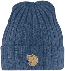 Fj&#228;llr&#228;ven Byron Hat Uncle Blue Dobbletstrikket lue i ull