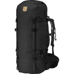 Fj&#228;llr&#228;ven Kajka 75 W Black Avansert tursekk med nytenkende treramme