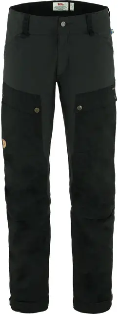 Fjällräven Keb Trousers M Black 42/L Prisbelønt teknisk turbukse til herre 