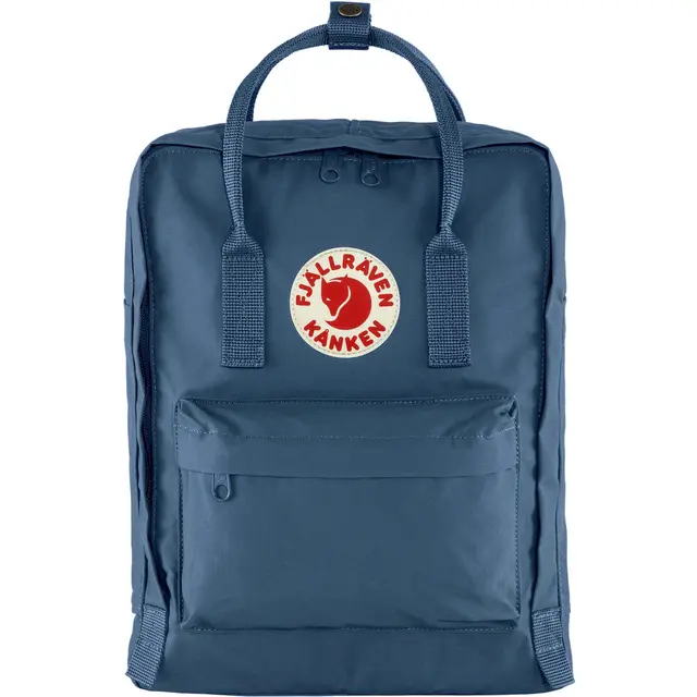 Fjällräven Kånken Royal Blue Klassisk slitesterk ryggsekk 