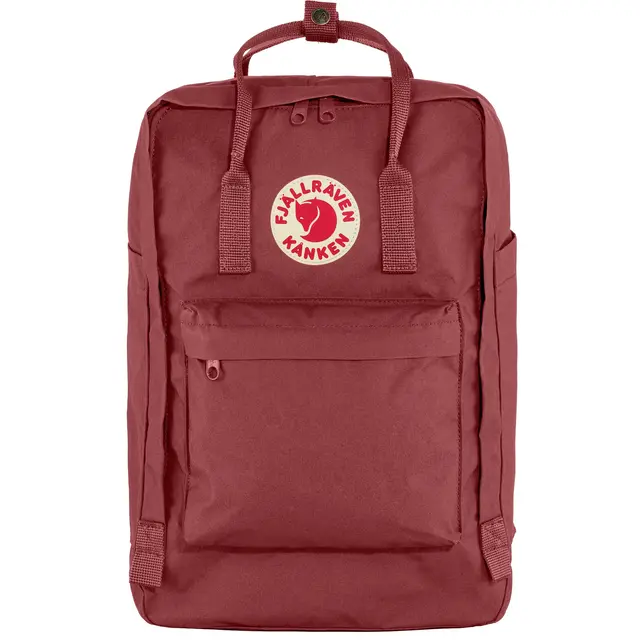 Fjällräven Kånken Laptop 17" Ox Red Slitesterk ryggsekk med rom til laptop 