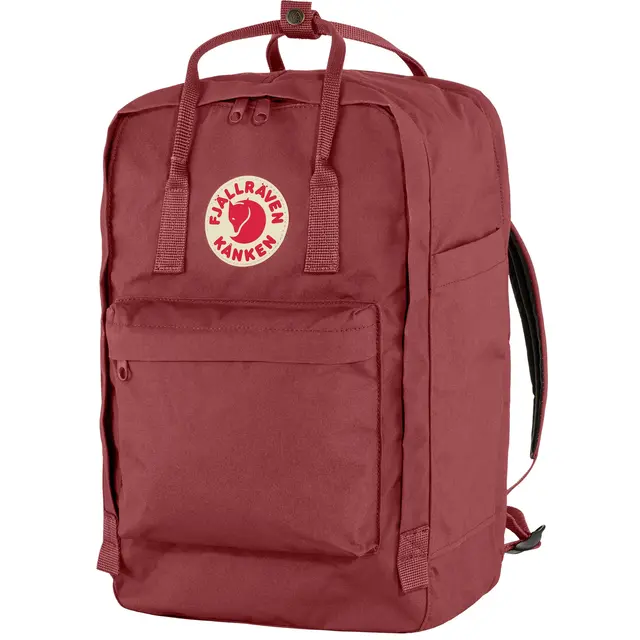 Fjällräven Kånken Laptop 17" Ox Red Slitesterk ryggsekk med rom til laptop 