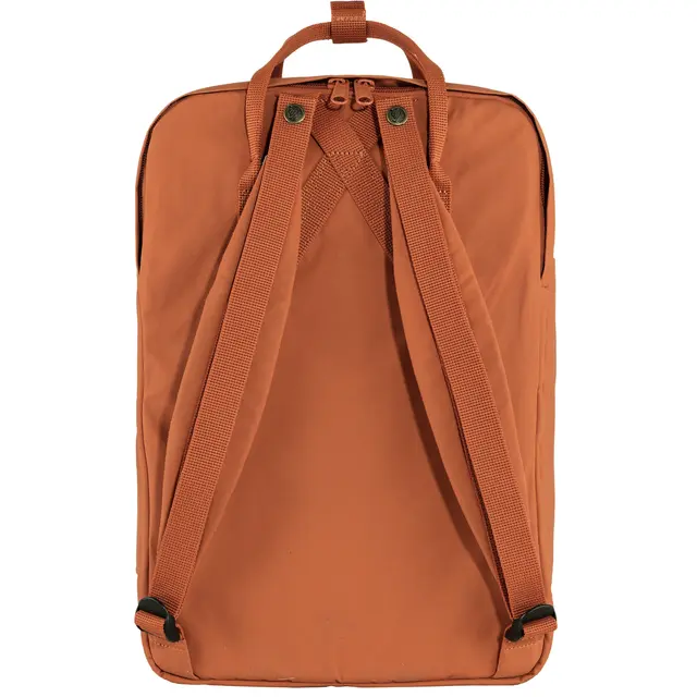 Fjällräven Kånken Laptop 17" Terracotta Slitesterk ryggsekk med rom til laptop 