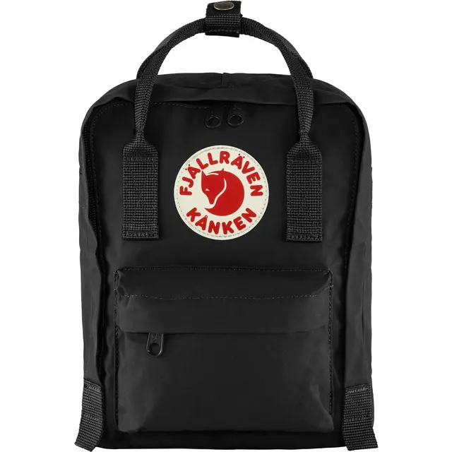 Fjällräven Kånken Mini Black En mindre versjon av klassiske kånken 
