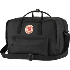 Fj&#228;llr&#228;ven K&#229;nken Weekender Black Slitester bag perfekt for helgeturer
