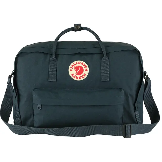 Fjällräven Kånken Weekender Navy Slitester bag perfekt for helgeturer 
