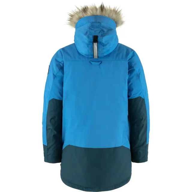 Fjällräven Polar Expedition Parka M L Parkas til herre UN Blue-Mountain Blue 