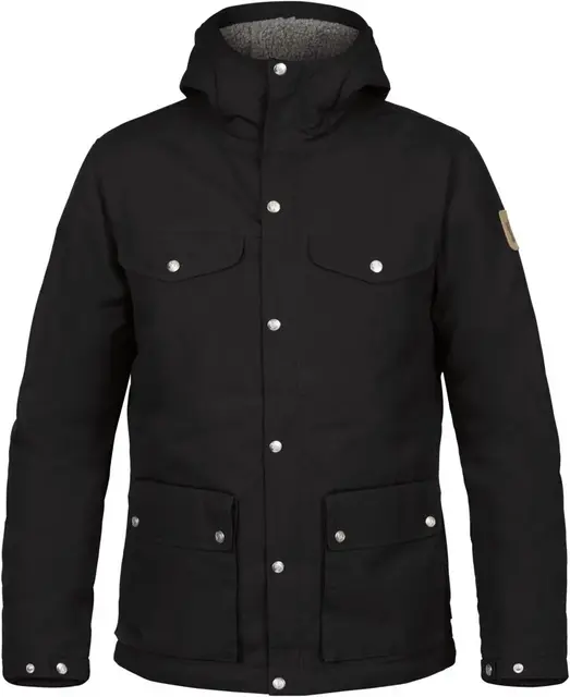 Fjällräven Greenland Winter Jacket M L Black, herre 
