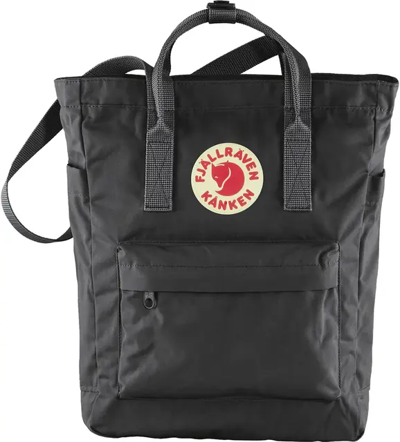 Fjällräven Kånken Totepack Black Spesialversjon av Kånken ryggsekk/veske 