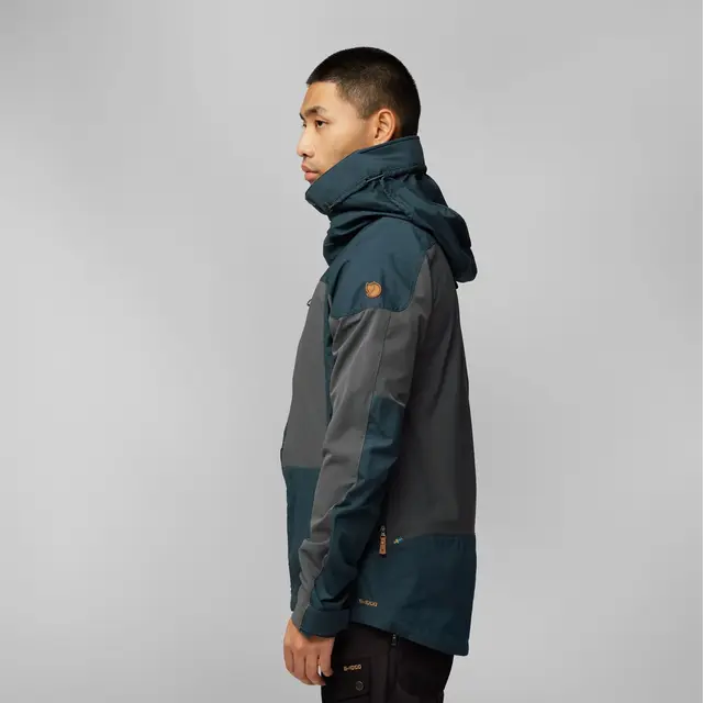 Fjällräven Keb Jacket M Black L Black, herre 