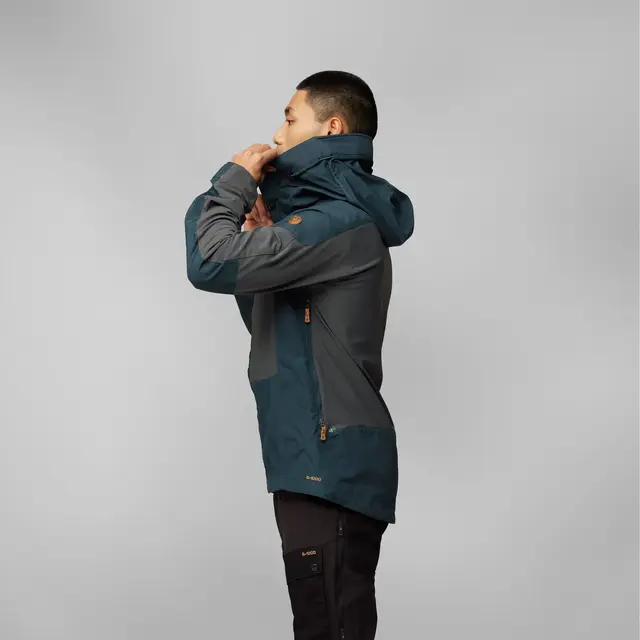 Fjällräven Keb Jacket M Black L Black, herre 
