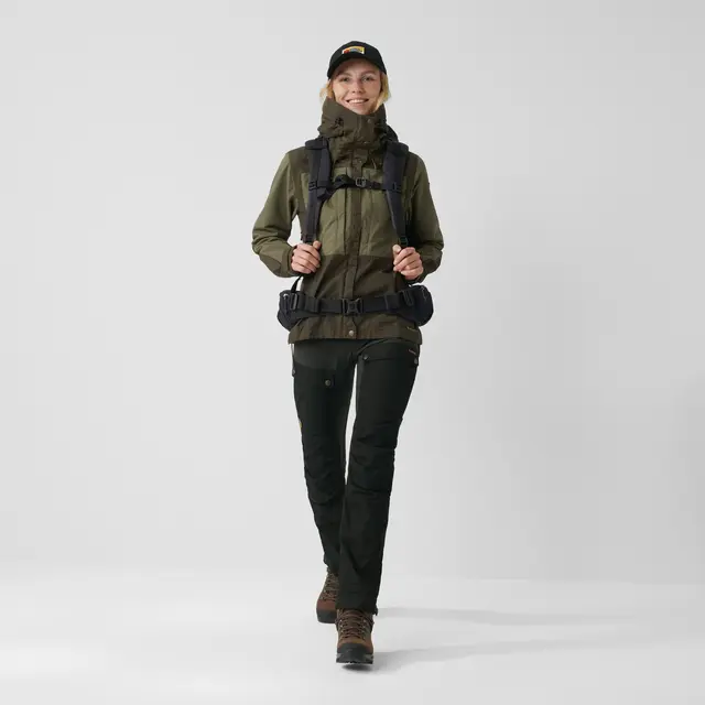 Fjällräven Keb Jacket W Green L Deep Forest-Laurel Green, dame 