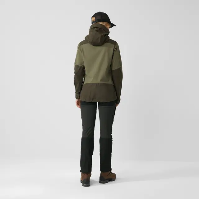 Fjällräven Keb Jacket W Green L Deep Forest-Laurel Green, dame 
