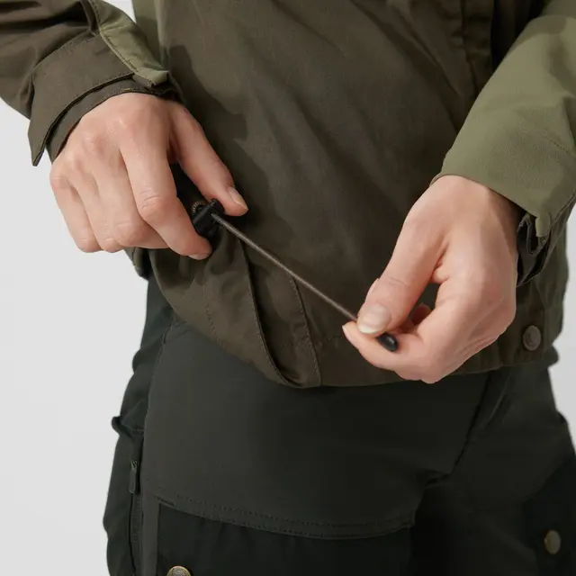 Fjällräven Keb Jacket W Green L Deep Forest-Laurel Green, dame 