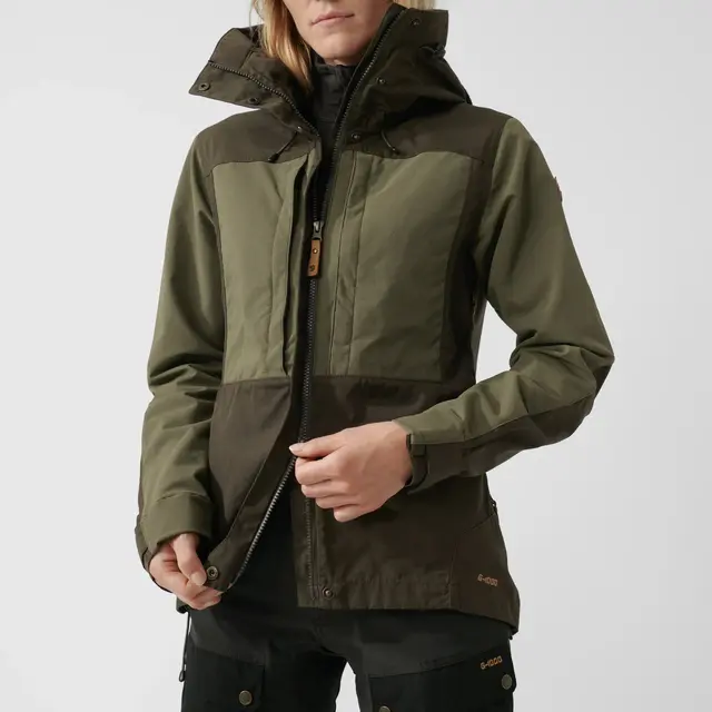 Fjällräven Keb Jacket W Green L Deep Forest-Laurel Green, dame 