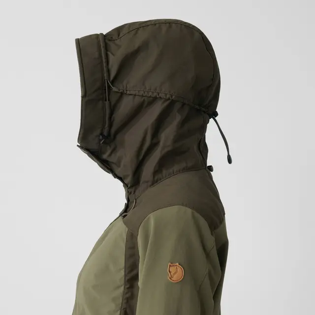 Fjällräven Keb Jacket W Green L Deep Forest-Laurel Green, dame 