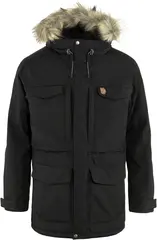 Fj&#228;llr&#228;ven Nuuk Parka M Black L Komfortabel og varm parkas til herre
