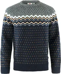 Fj&#228;llr&#228;ven &#214;vik Knit Sweater M L Dark Navy, herre