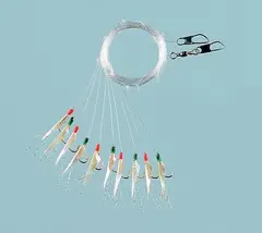 Fladen Sabiki hekle #7 m/10 kroker Micro-skin