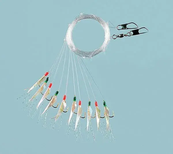 Fladen Sabiki hekle #7 m/10 kroker Micro-skin 