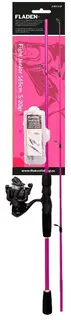 Fladen Fight Junior 165cm 5-20g fiskeset Haspel fiskesett for unge fiskere