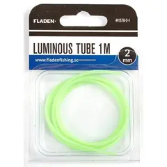Fladen Luminous tube 1m Luminous 8mm 8mm gummislange i selvlysende farger