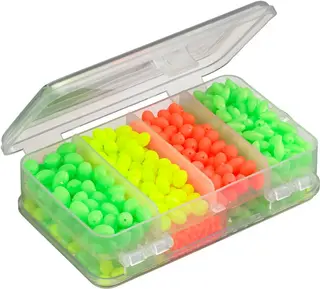 Fladen Selvlysende attraktorkuler 3 ulike farger, ca. 1000 stk,