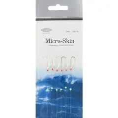 Fladen Micro-skin rig 6 kroker i str. 12