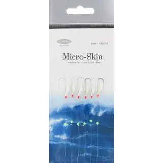 Fladen Micro-skin rig 6 kroker i str. 12
