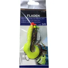Fladen Curly Rig 3/0 Yellow &amp; Black