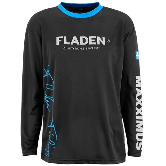 Fladen Team shirt Black S Black 