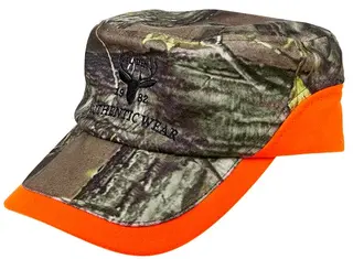 Fladen Jakt caps &quot;Authentic Wear&quot; Camo/Orange, One size