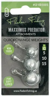 Maxximus Quickchange Weights Passer til Soft lures/baits