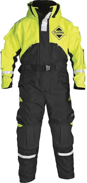 Fladen Flytedress 848 MX Sort/Gul XL 