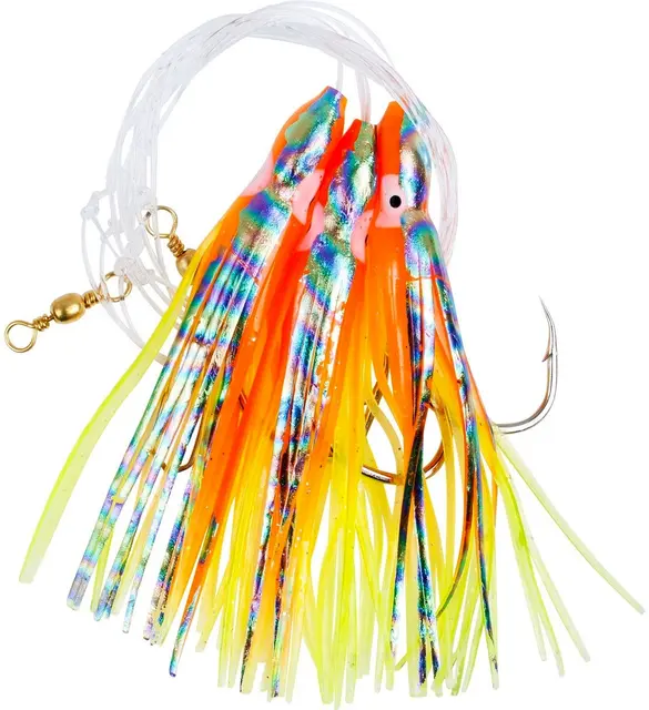 Fladen Octopus Rig Orange Abalone #8/0 3 kroker 