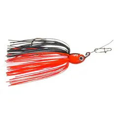 Fladen Conrad Energetic Blade B/R/W 14g Chatterbait med lokkende bevegelser