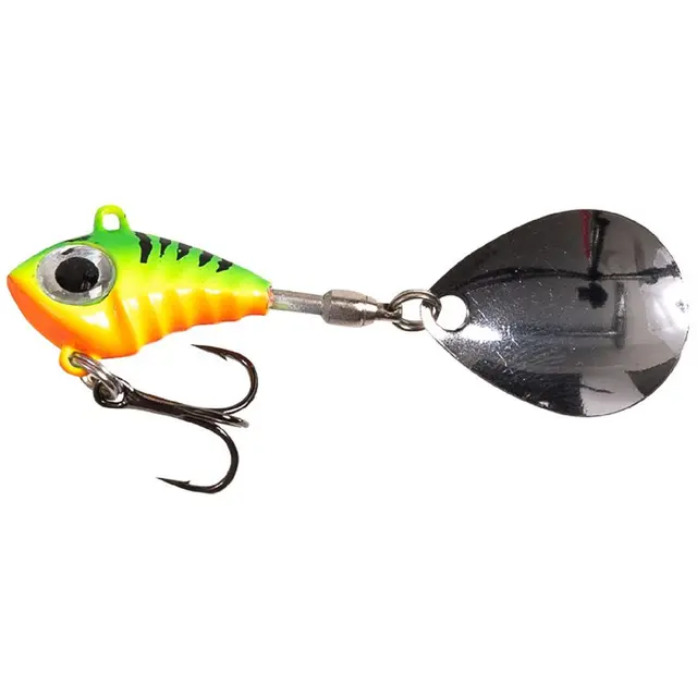 Fladen Conrad Vibra Tail FT/Silver 10g Effektiv og lettfisket vibra spinner 